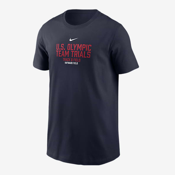 Track and field shirts nike top